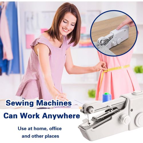 CYFAZA Handheld Sewing Machine Mini Portable Cordless Stitching Machine, Perfect for Adults, Beginners, and Quick Home Repairs