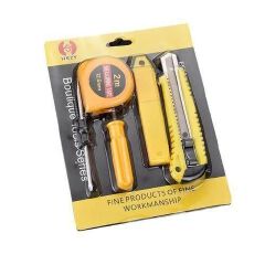 GtyGo Tape Measure Screwdriver Art Knif e set 4 in 1