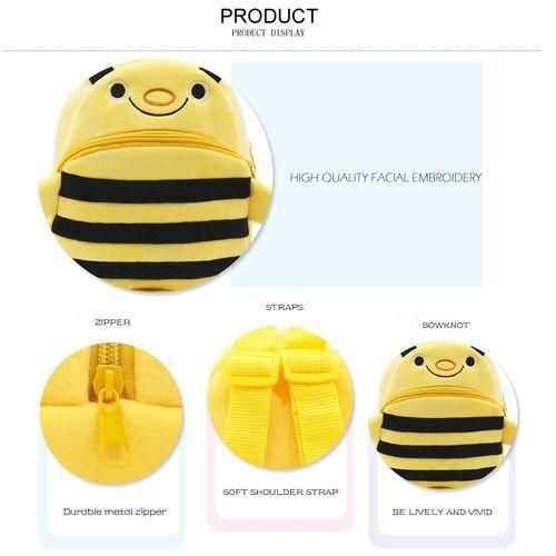 Children Cartoon Velvet School Bag