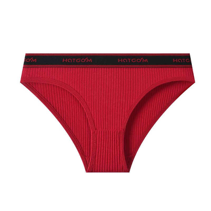 4-Pcs Women's Seamless Ribbed Sports Panties, Breathable & Comfortable, Premium Cotton Blend Underwear for Daily Wear and Sports  Cotton Seamless Letter Print Color Block Panties Briefs, Comfy Breath