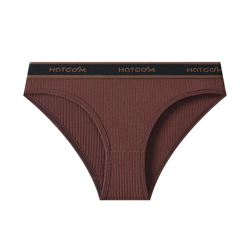 4-Pcs Women's Seamless Ribbed Sports Panties, Breathable & Comfortable, Premium Cotton Blend Underwear for Daily Wear and Sports  Cotton Seamless Letter Print Color Block Panties Briefs, Comfy Breath