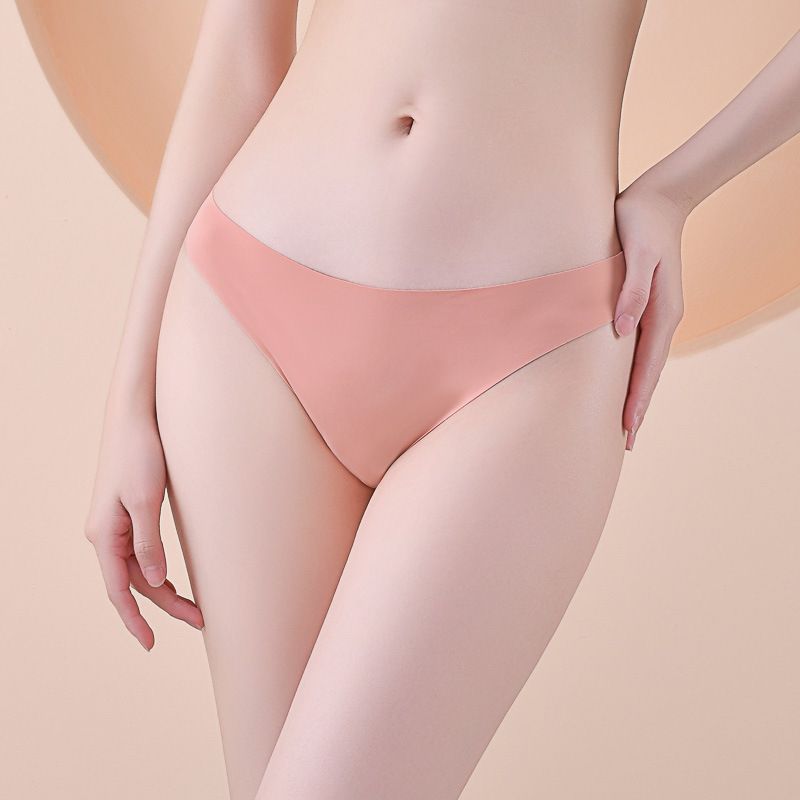 Seamless Comfortable Low-Rise Women Underwear Everyday Invisible Solid Panty  Sexy Lingerie Briefs For Ladies Sexy Panties women Underwear Thong Woman Seamless