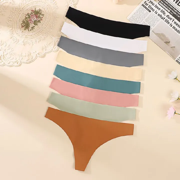 Seamless Comfortable Low-Rise Women Underwear Everyday Invisible Solid Panty  Sexy Lingerie Briefs For Ladies Sexy Panties women Underwear Thong Woman Seamless