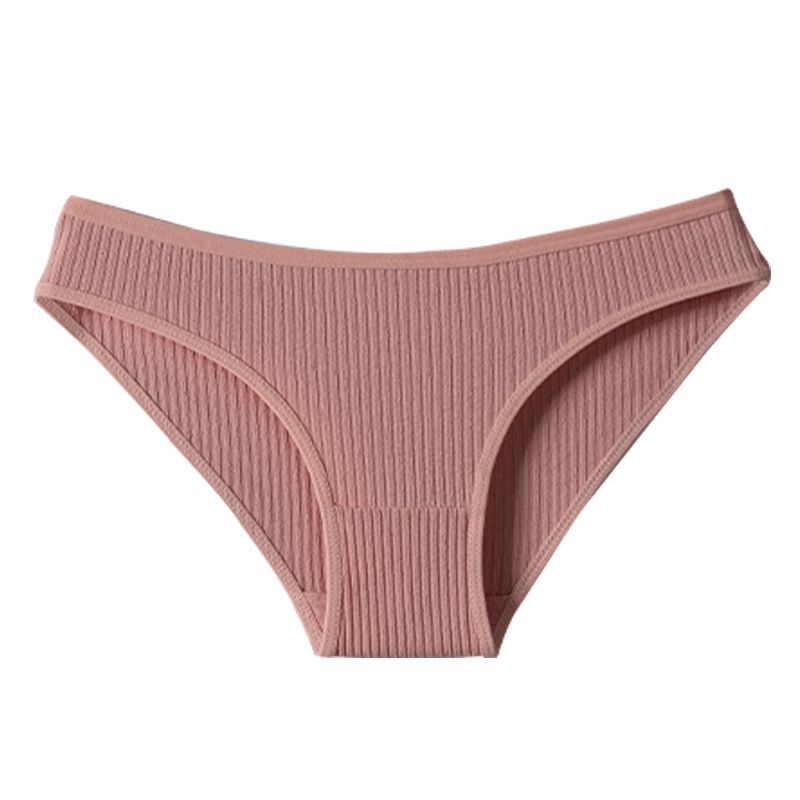 Women's Panties Striped Briefs Low-Rise Breathable Cotton Female Soft  Underpants  Women's Breathable Striped Panties Plus Size Low-Waist Briefs Female Comfortable Sport Lingerie