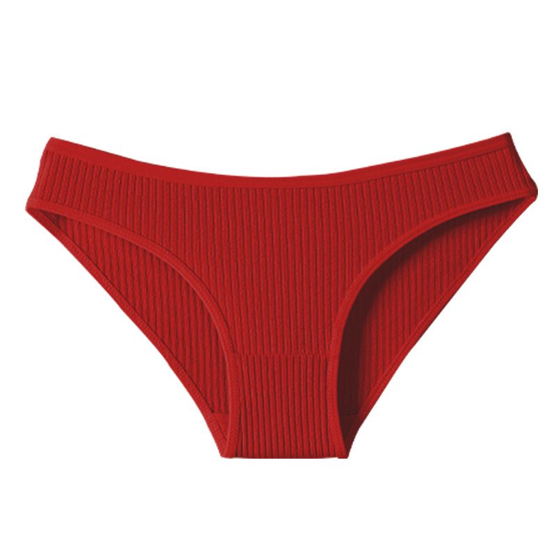 Women's Panties Striped Briefs Low-Rise Breathable Cotton Female Soft  Underpants  Women's Breathable Striped Panties Plus Size Low-Waist Briefs Female Comfortable Sport Lingerie