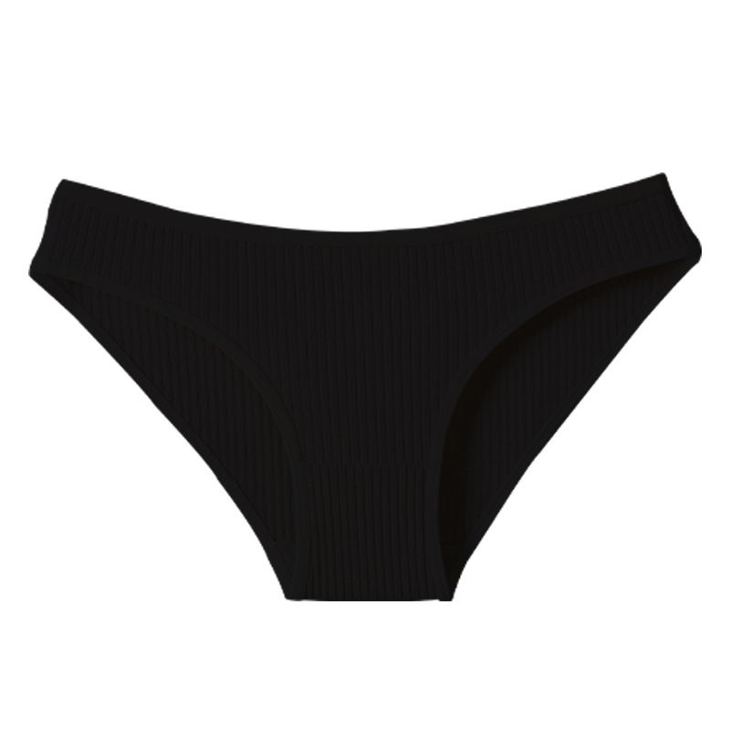 Women's Panties Striped Briefs Low-Rise Breathable Cotton Female Soft  Underpants  Women's Breathable Striped Panties Plus Size Low-Waist Briefs Female Comfortable Sport Lingerie