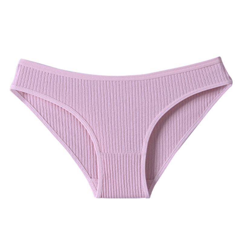Women's Panties Striped Briefs Low-Rise Breathable Cotton Female Soft  Underpants  Women's Breathable Striped Panties Plus Size Low-Waist Briefs Female Comfortable Sport Lingerie