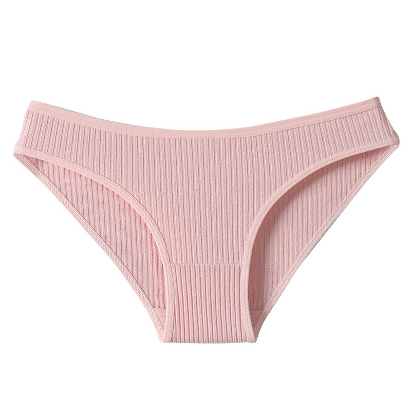 Women's Panties Striped Briefs Low-Rise Breathable Cotton Female Soft  Underpants  Women's Breathable Striped Panties Plus Size Low-Waist Briefs Female Comfortable Sport Lingerie