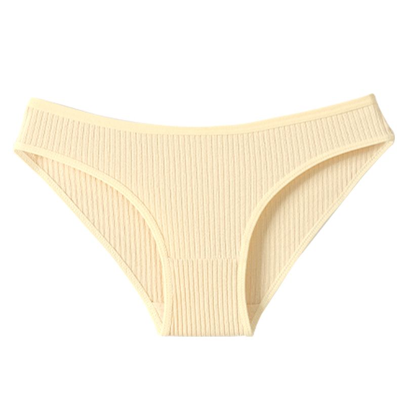 Women's Panties Striped Briefs Low-Rise Breathable Cotton Female Soft  Underpants  Women's Breathable Striped Panties Plus Size Low-Waist Briefs Female Comfortable Sport Lingerie