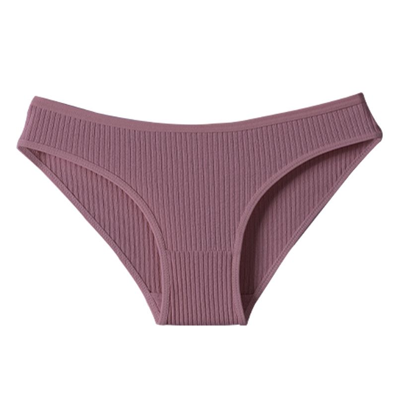 Women's Panties Striped Briefs Low-Rise Breathable Cotton Female Soft  Underpants  Women's Breathable Striped Panties Plus Size Low-Waist Briefs Female Comfortable Sport Lingerie