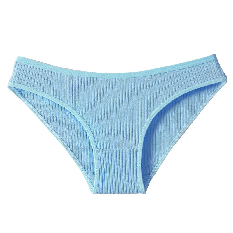 Women's Panties Striped Briefs Low-Rise Breathable Cotton Female Soft  Underpants  Women's Breathable Striped Panties Plus Size Low-Waist Briefs Female Comfortable Sport Lingerie