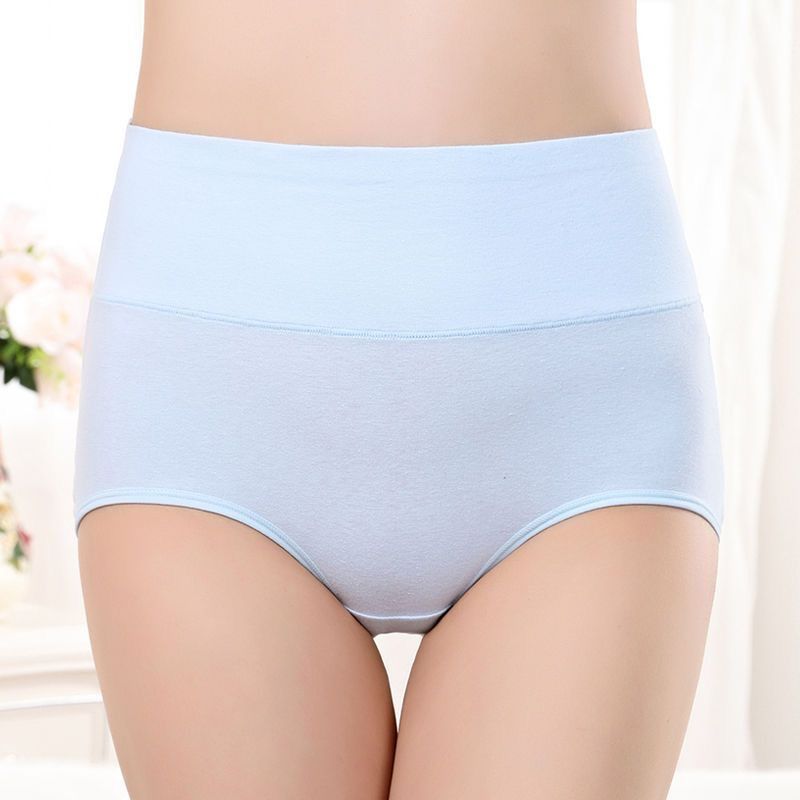 4 Pcs High Waist Underwear Cotton Panties Women Body Slim Abdominal Underwear Plus Size Girls Briefs Female Lingerie Shaper  Cotton Panties Women Body Shaper  Fashion Girls Briefs Seamless