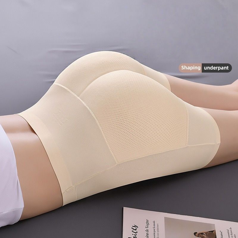Butt Lifter Pants Women Fake Buttocks Plump Hips Body Shaping Panties Fake Ass Pad Shapewear Safety Shorts For Ladies