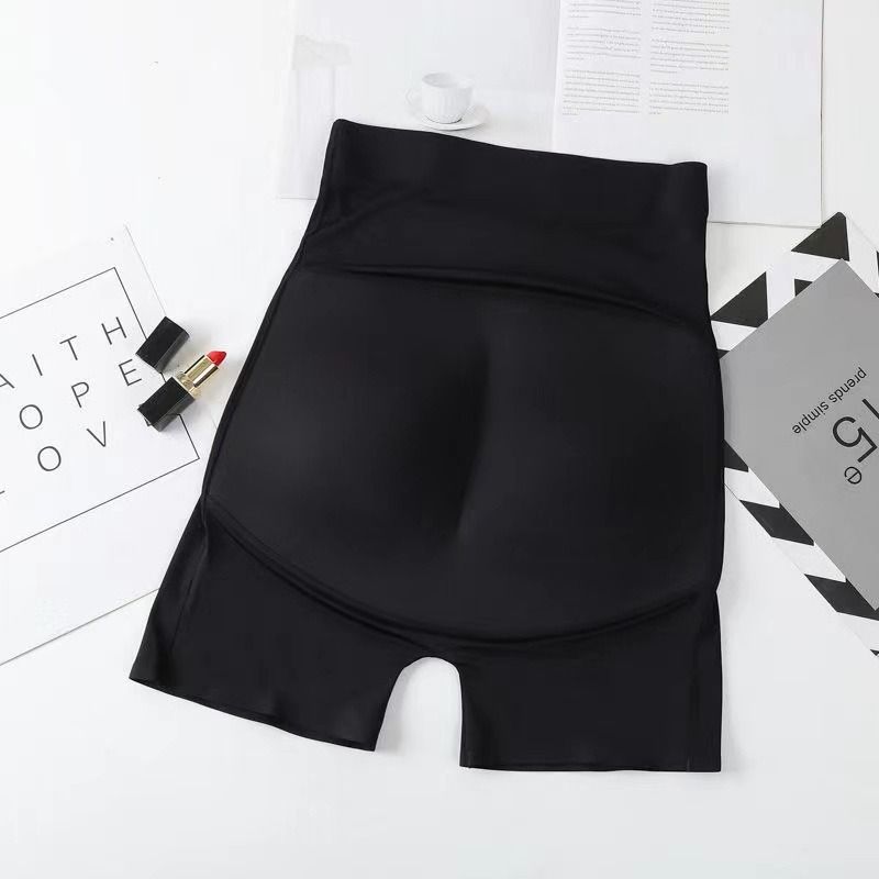 Butt Lifter Pants Women Fake Buttocks Plump Hips Body Shaping Panties Fake Ass Pad Shapewear Safety Shorts For Ladies