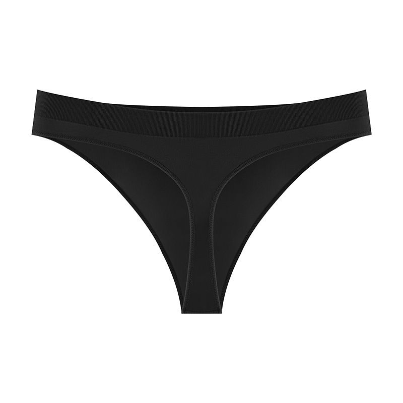 Women's Cotton Panties Seamless low Waisted Thongs Comfortable Sexy Female Underpants Panties Briefs Intimates Pantiesseamless  fitness sports panties low rise non-marking solid color briefs thong