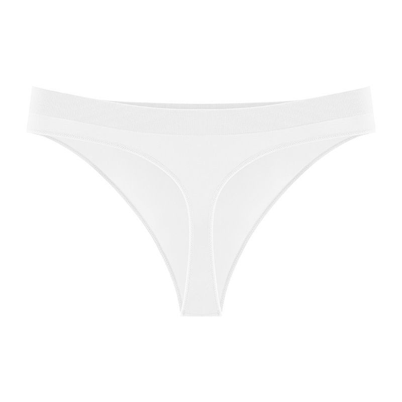 Women's Cotton Panties Seamless low Waisted Thongs Comfortable Sexy Female Underpants Panties Briefs Intimates Pantiesseamless  fitness sports panties low rise non-marking solid color briefs thong