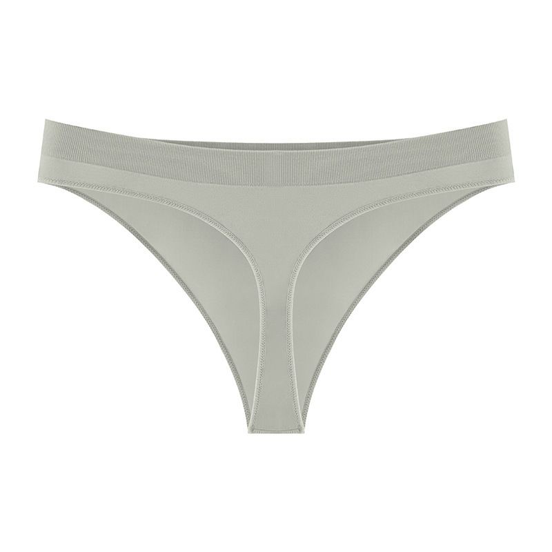 Women's Cotton Panties Seamless low Waisted Thongs Comfortable Sexy Female Underpants Panties Briefs Intimates Pantiesseamless  fitness sports panties low rise non-marking solid color briefs thong