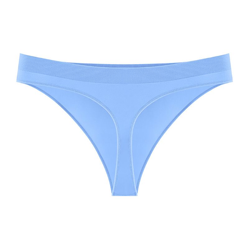 Women's Cotton Panties Seamless low Waisted Thongs Comfortable Sexy Female Underpants Panties Briefs Intimates Pantiesseamless  fitness sports panties low rise non-marking solid color briefs thong