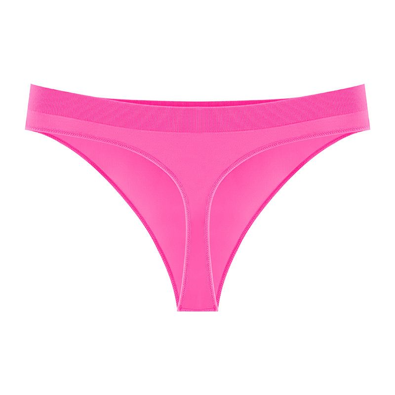 Women's Cotton Panties Seamless low Waisted Thongs Comfortable Sexy Female Underpants Panties Briefs Intimates Pantiesseamless  fitness sports panties low rise non-marking solid color briefs thong