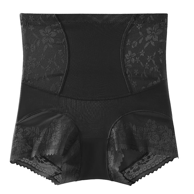 High Waist Lace Flat Belly Shorts For Women Slimming Panties Shapewear Tummy Control Underwear Female Hip Lifting Pants