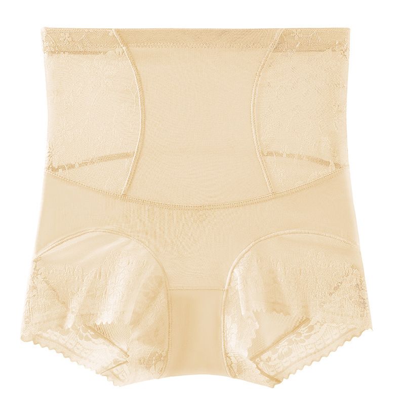 High Waist Lace Flat Belly Shorts For Women Slimming Panties Shapewear Tummy Control Underwear Female Hip Lifting Pants