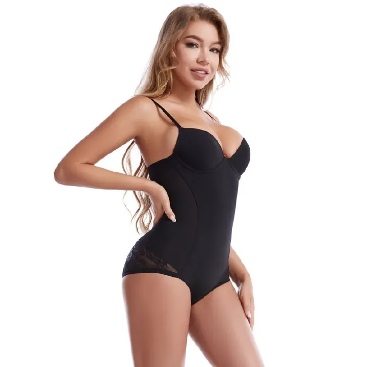 Shapewear Bodysuits Underwear Women Sexy Bodysuit Body Shaper Lingerie Black  Shapewear Bodysuit for Tummy Control Butt Lifter Panties Waist Trainer Stomach Body Shaper Slimming Underwear Girdles