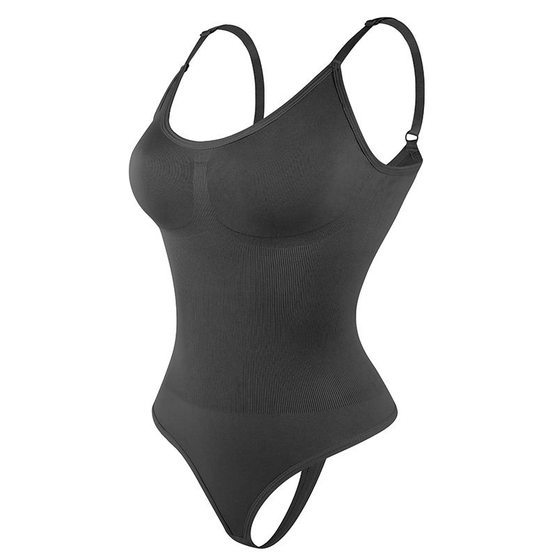 1 Pcs  seamless shaping corset waist-cinching and hip-lifting  plus size lingerie High Quality Elastic Bodysuit for Women Tummy Control Shapewear Seamless Sculpting Thong Body Shaper Slimmer