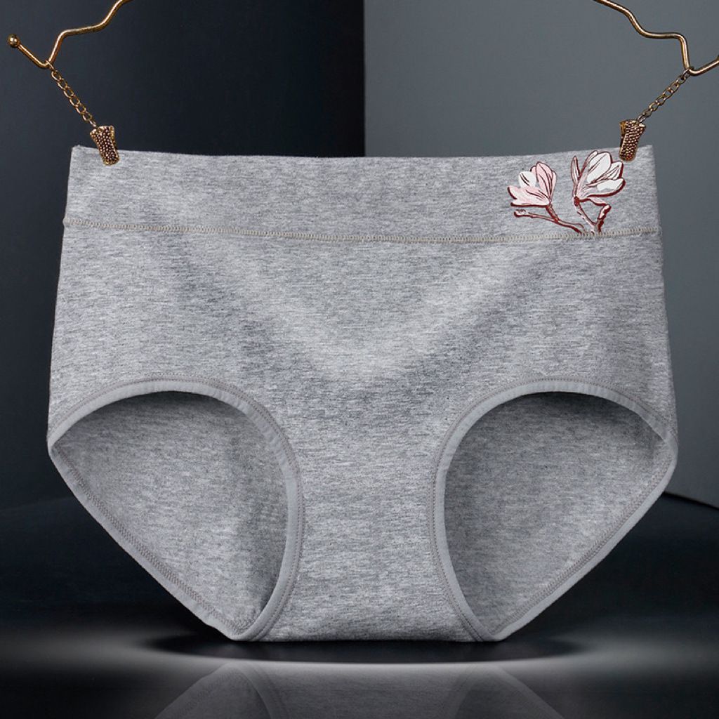 4Pcs/Set Cotton Panties Women's Underwear Briefs Girls Abdomenal Shapewear Female Underpants Sexy Lingeries