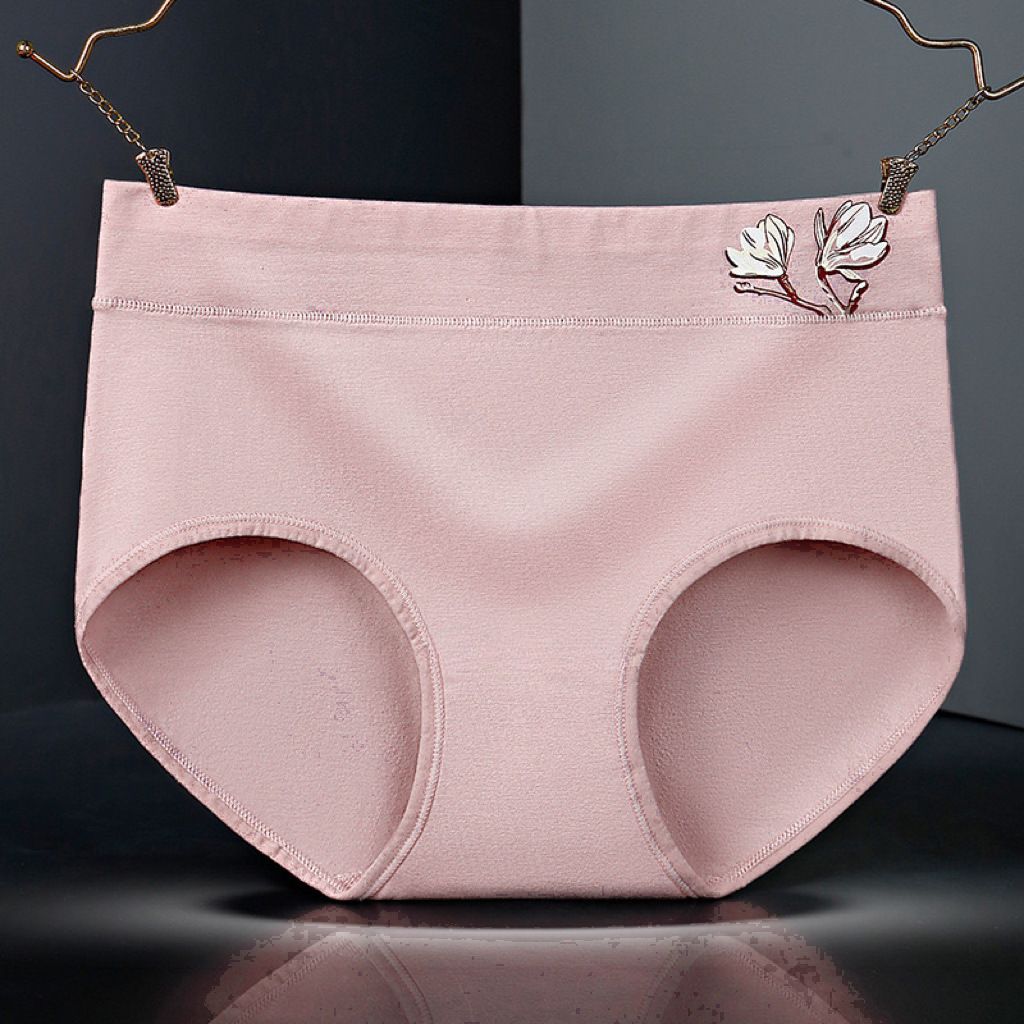 4Pcs/Set Cotton Panties Women's Underwear Briefs Girls Abdomenal Shapewear Female Underpants Sexy Lingeries