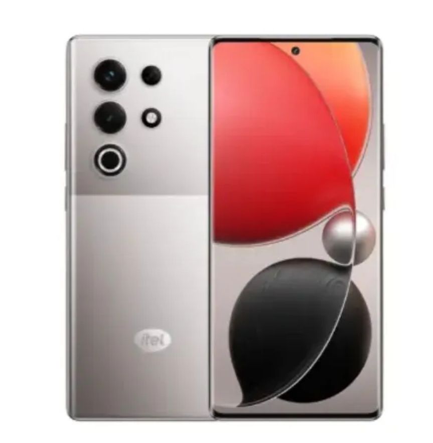 [Brand New] Itel S25 Ultra 256GB ROM+8GB RAM 50MP+32MP Camera 6.78" 120Hz AMOLED Display 5000mAh Battery Android Smart Phone IP64 Dust/Water Resistant RGB Ring Notifications Light