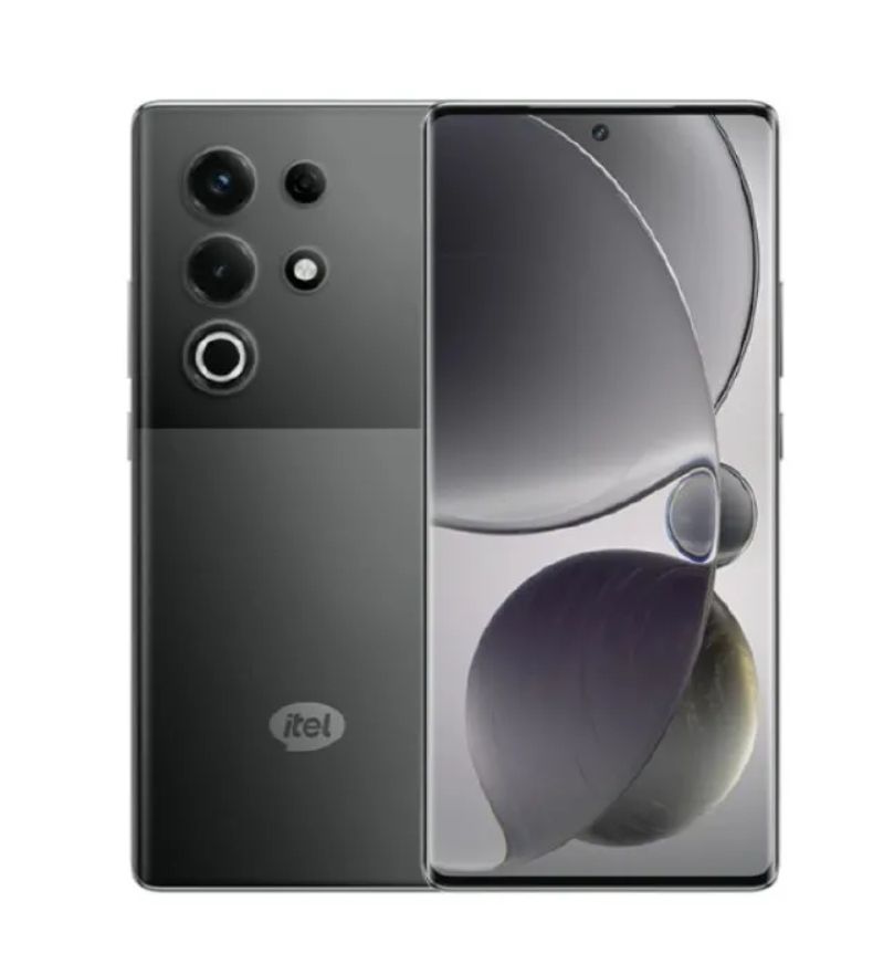 [Brand New] Itel S25 Ultra 256GB ROM+8GB RAM 50MP+32MP Camera 6.78" 120Hz AMOLED Display 5000mAh Battery Android Smart Phone IP64 Dust/Water Resistant RGB Ring Notifications Light