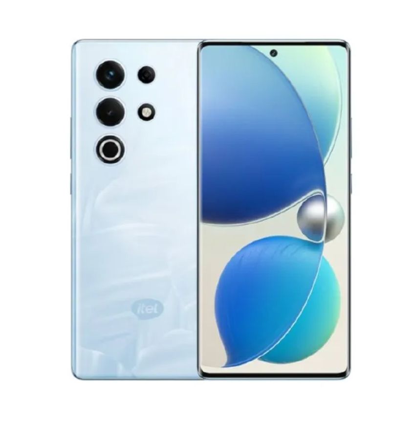 [Brand New] Itel S25 Ultra 256GB ROM+8GB RAM 50MP+32MP Camera 6.78" 120Hz AMOLED Display 5000mAh Battery Android Smart Phone IP64 Dust/Water Resistant RGB Ring Notifications Light