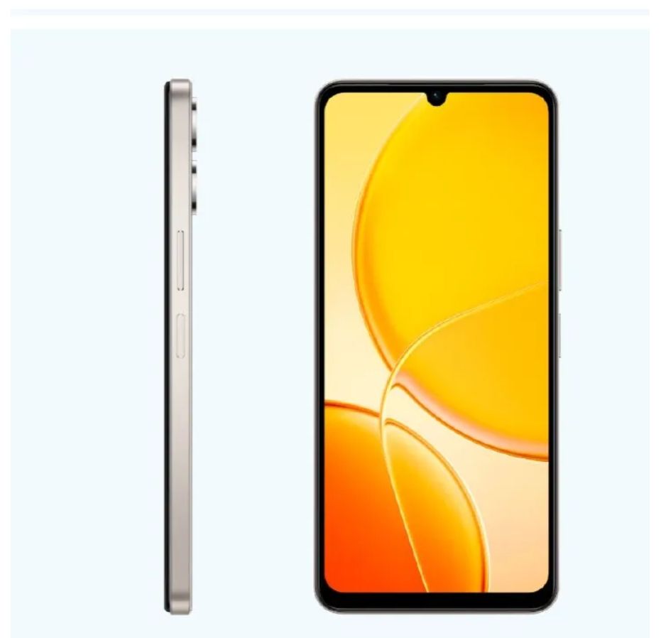 Vivo Y04 128GB+4GB 6.74" IPS LCD 90Hz Display 5500mAh Battery Capacity Dual Sim 13MP Main Camera 5MP Selfie Camera Android 14 Phones Smartphone IP64 Dust/Water-Resistant
