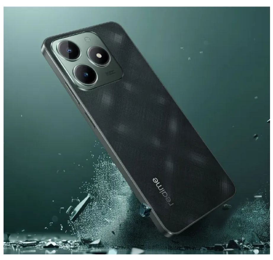 Realme C61 256GB+8GB 6.74" IPS LCD Display Dual Sim 50MP Camera 5000mAh Battery IP54 Dust/Water Resistant 15W Fast Charging Android Smartphone