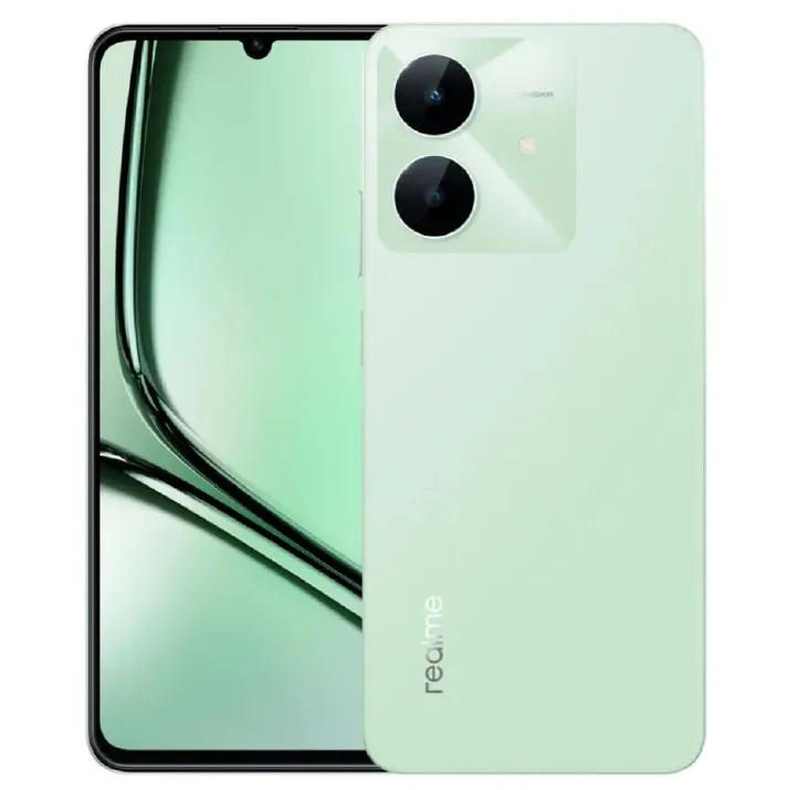 [New Arrival] Realme Note 60x 128GB+8(4+4)GB 6.74" IPS LCD 90Hz Display Dual SIM 8MP Rear Camera 5MP Front Camera IP54 Rated 5000mAh Battery 10W Charging ArmorShell Android AI Smartphone