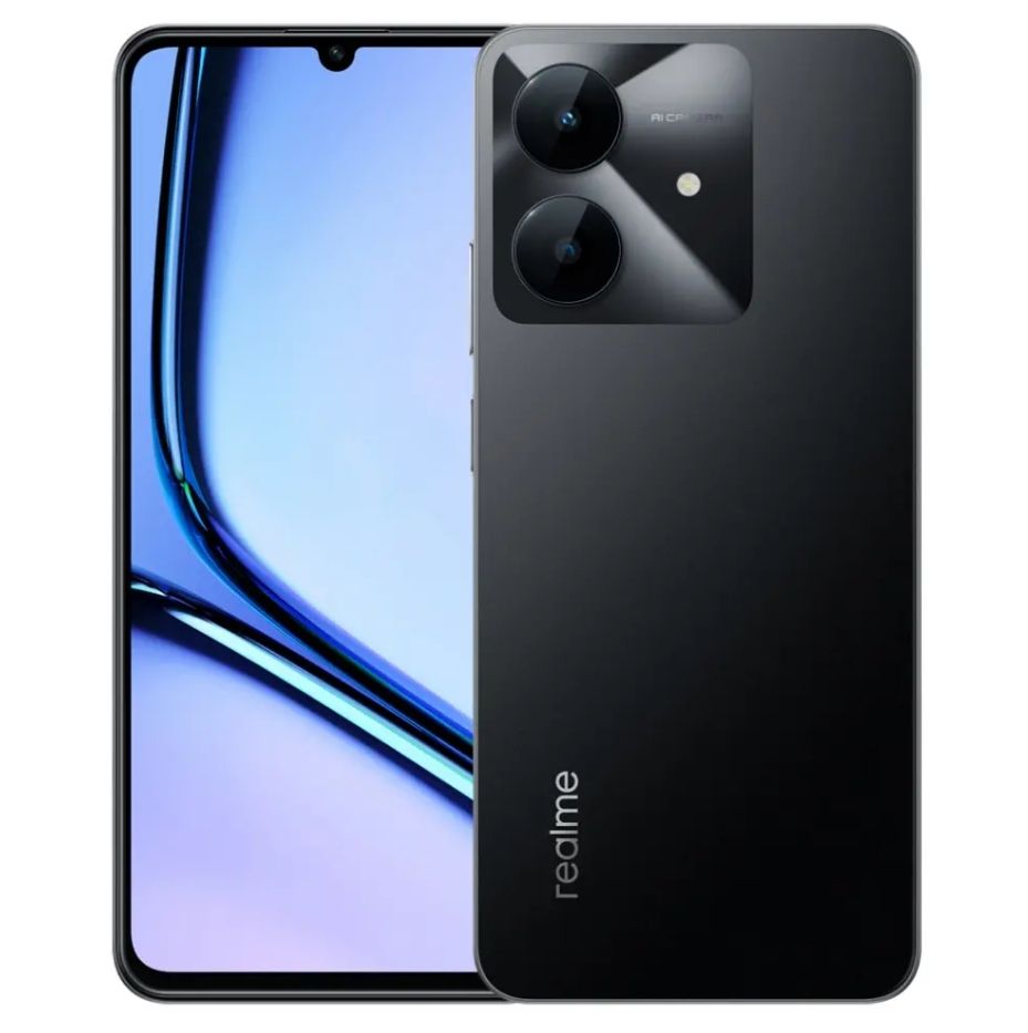 [New Arrival] Realme Note 60x 128GB+8(4+4)GB 6.74" IPS LCD 90Hz Display Dual SIM 8MP Rear Camera 5MP Front Camera IP54 Rated 5000mAh Battery 10W Charging ArmorShell Android AI Smartphone