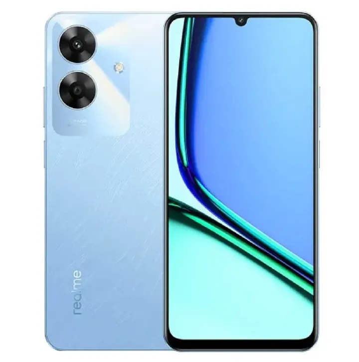Realme Note 60 128GB ROM +8(4+4)GB RAM 6.74" 90Hz 32MP AI Camera IP64 Dust Water Proof 5000mAh Ultra Slim Android 14 Dual SIM Smart Phones Side Fingerprint phone