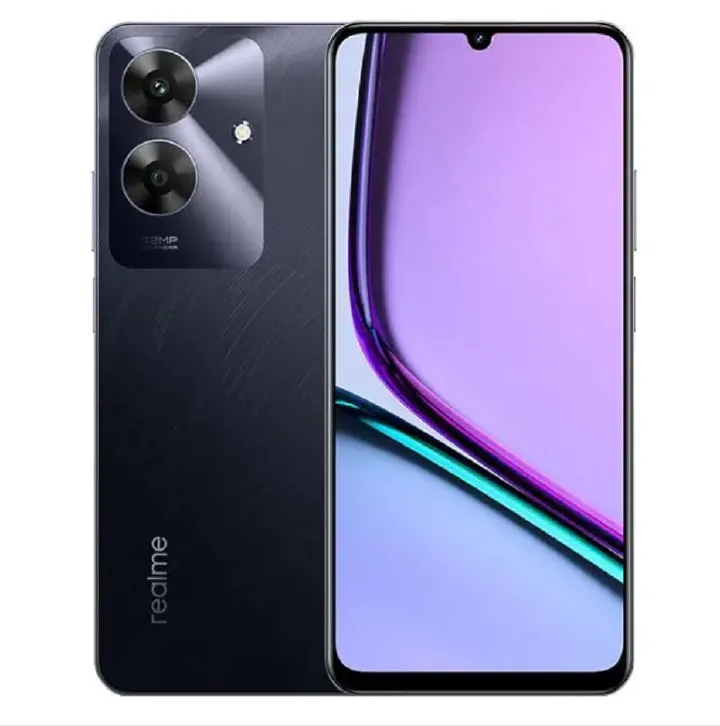 Realme Note 60 128GB ROM +8(4+4)GB RAM 6.74" 90Hz 32MP AI Camera IP64 Dust Water Proof 5000mAh Ultra Slim Android 14 Dual SIM Smart Phones Side Fingerprint phone