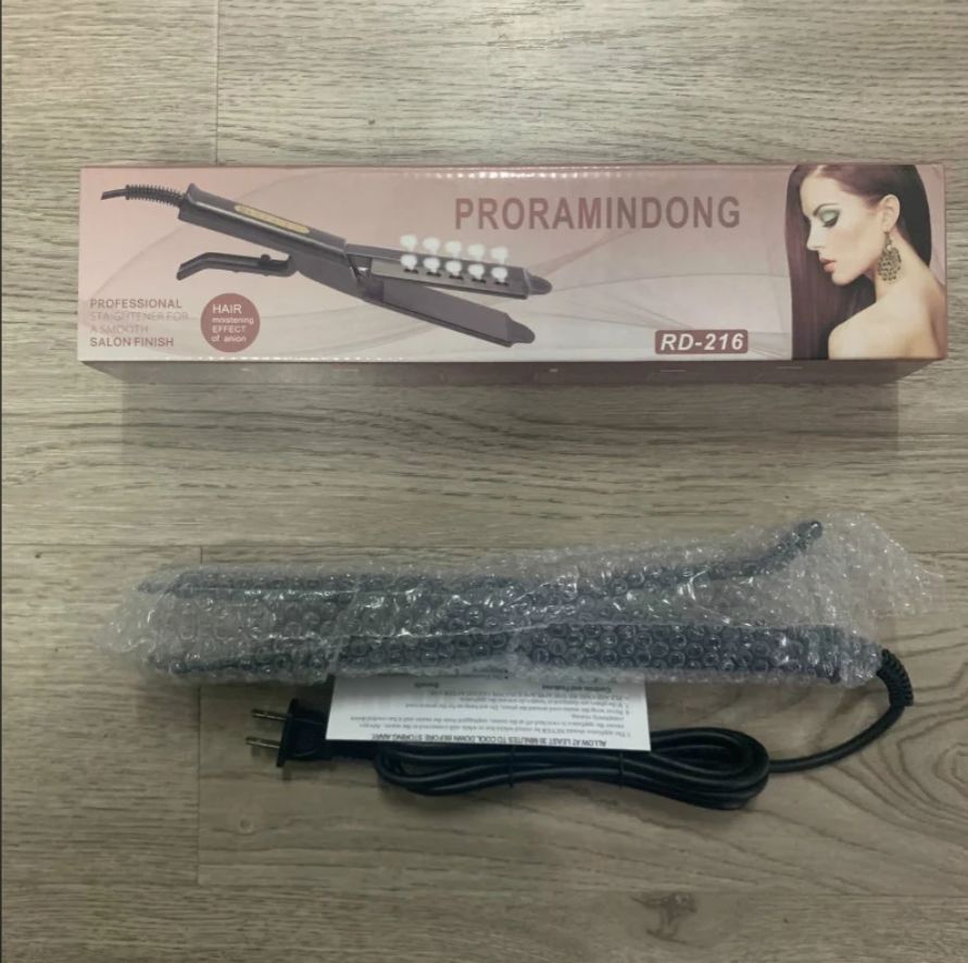 Hair Straightener Four-gear temperature adjustment Ceramic Tourmaline Ionic Flat Iron Curling iron Hair curler For Women hair
