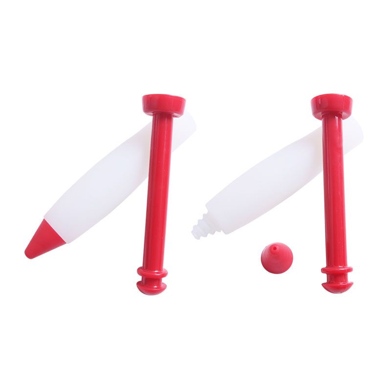 1pcs Silicone Food Writing Pen Chocolate Decorating Pen Cake Mold Fondant Cake Cream Decorating Tools
