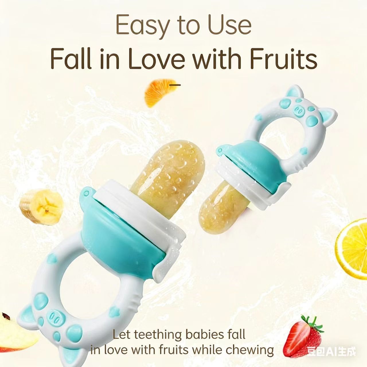 New Timpupa Baby fruit Bite Bags Infant Bite Safe appease nipple Fruits Vegetables Pacifier baby to eat fruit food Baby Feeder