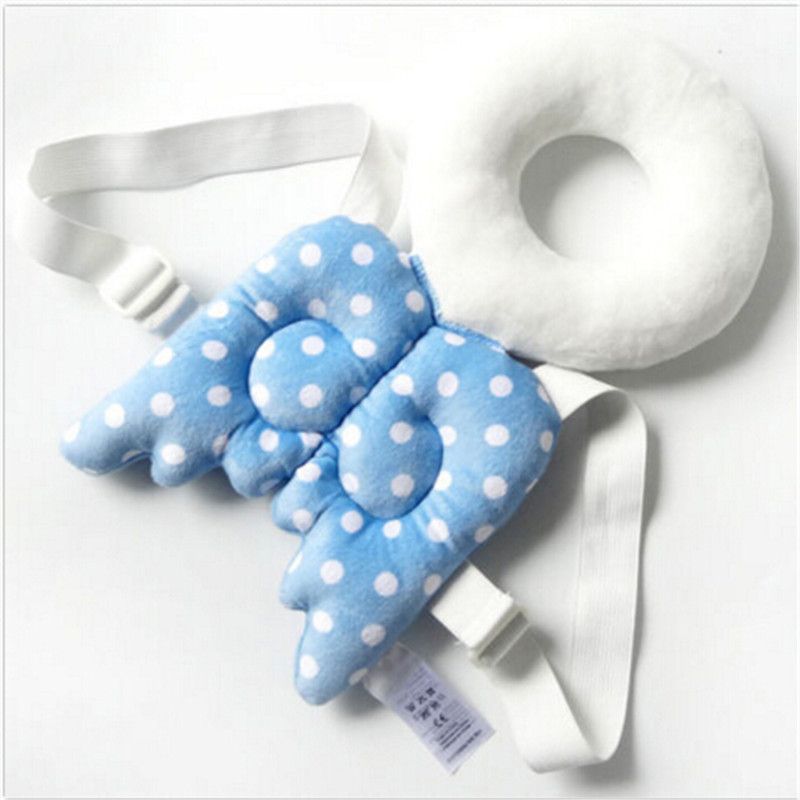 Baby Head Protection Pad Toddler Headrest Pillow Baby Neck Cute Wings Nursing Drop Resistance Cushion