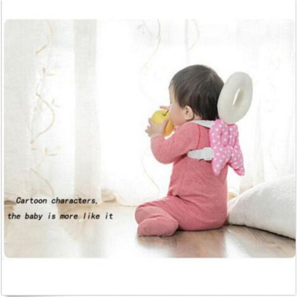 Baby Head Protection Pad Toddler Headrest Pillow Baby Neck Cute Wings Nursing Drop Resistance Cushion