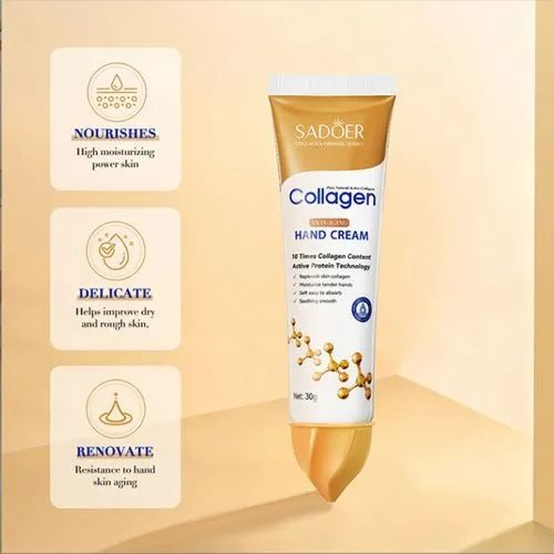 Collagen Anti-wrinkle Hand Cream Skin Soften Nourish Anti-drying Whitening Moisturizing African Skin Care Cracked Repair Products Hand Creams & Lotions