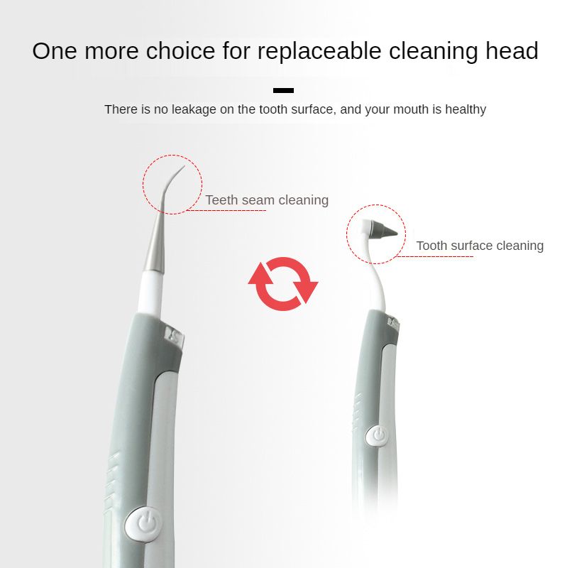 Portable Electric Sonic Dental Scaler Tooth Cleaner Calculus Stains Tartar Remover Dentist Teeth Whitening Tool Sonic vibration