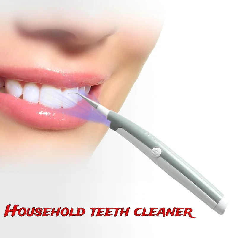 Portable Electric Sonic Dental Scaler Tooth Cleaner Calculus Stains Tartar Remover Dentist Teeth Whitening Tool Sonic vibration