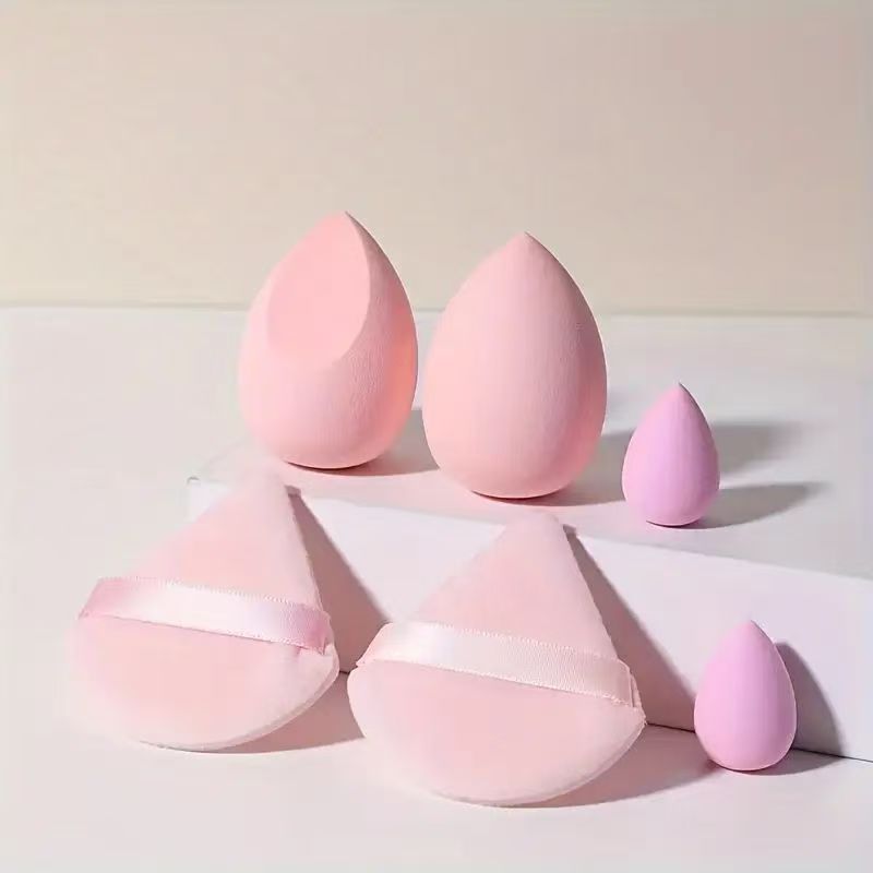 12pcs Makeup Sponge Blender Beauty Egg Soft Cosmetic Puff Foundation Sponges Powder Puff Women Make Up Accessories Beauty Tools