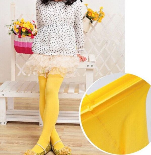 Spring Summer Autumn Candy Color Children Dance Tights Baby Girls Kids Velvet Stockings Pantyhose Tights for girls Birthday Gift