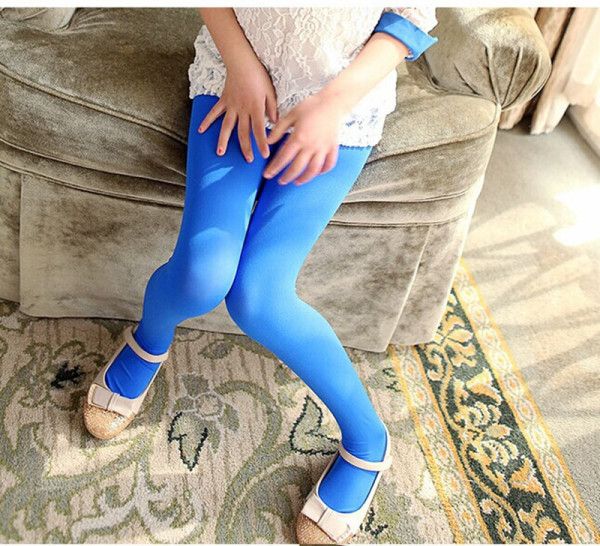 Spring Summer Autumn Candy Color Children Dance Tights Baby Girls Kids Velvet Stockings Pantyhose Tights for girls Birthday Gift