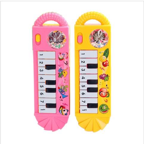 Baby Toddler Kids Musical Piano Toy Early Educational Musical Instrument with Lights & Sounds for Learning & Play